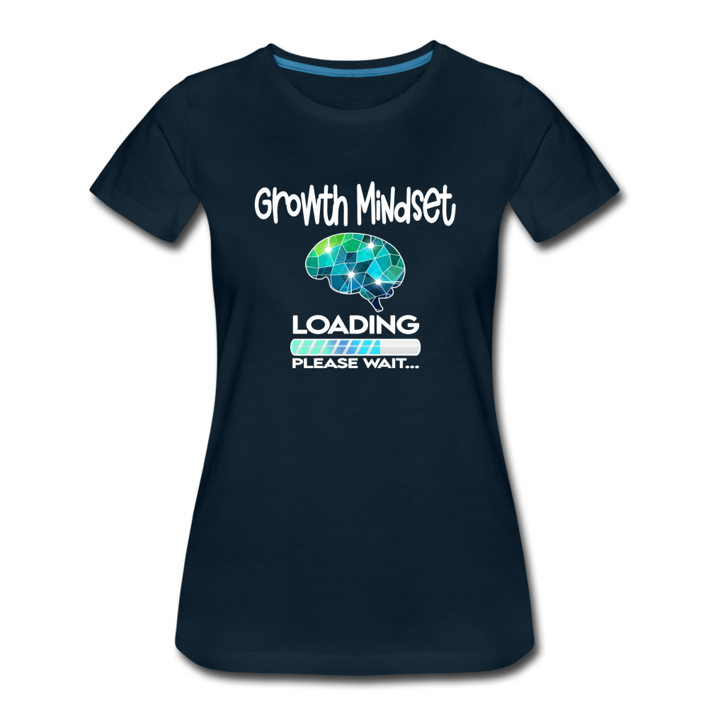 Growth Mindset Loading - deep navy