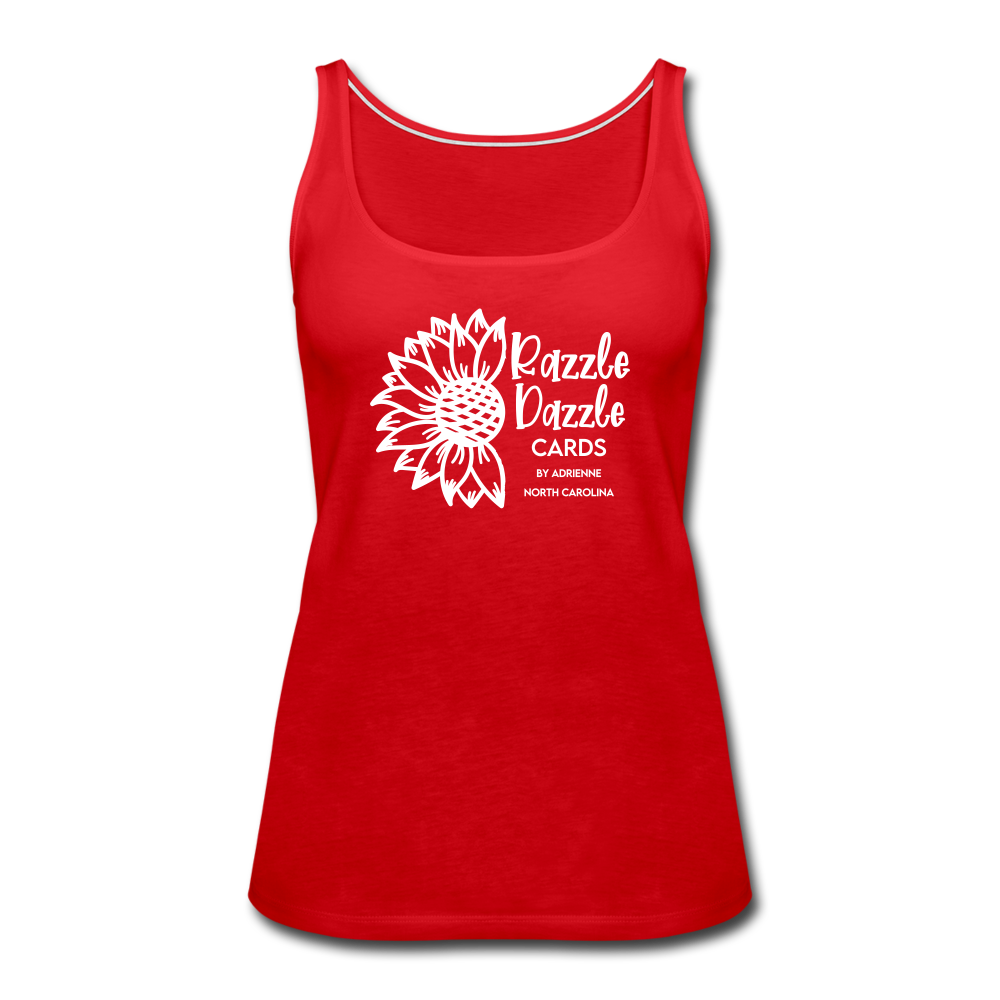 Razzle Dazzle Tank - red